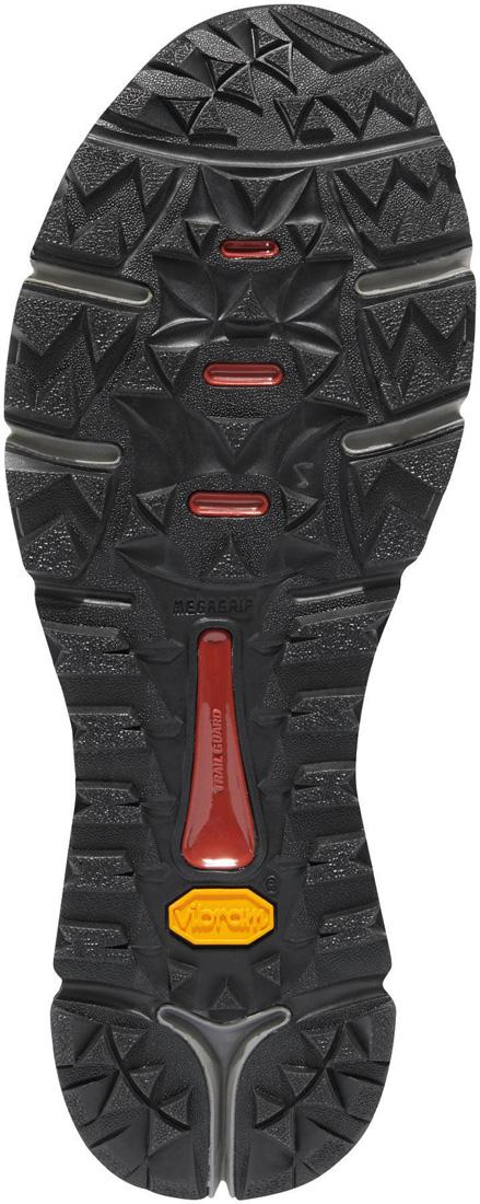 Danner Trail 2650 3" Dark Gray/Brick Red GTX Shoe 61312 Sole Image