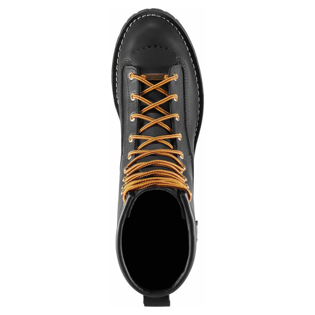 Danner Unisex Rain Forest 8" Black Boot 14100 Front Image