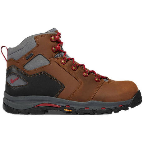 Danner Vicious 4.5" Brown/Red Boot 13881 Cover Image