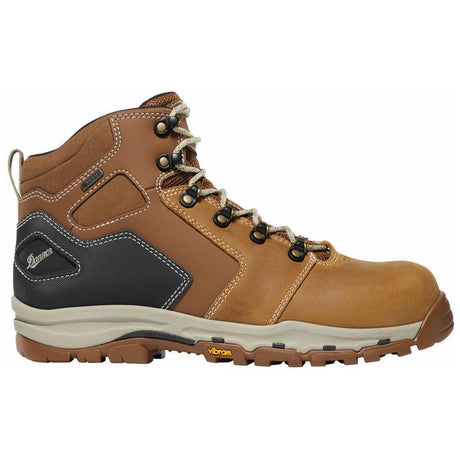 Danner Vicious 4.5" Nano Toe Work Boot Black/Blue Profile View