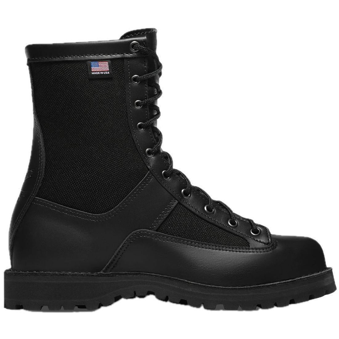 Danner Acadia 8" Women's Tactical Boot Black Profile View