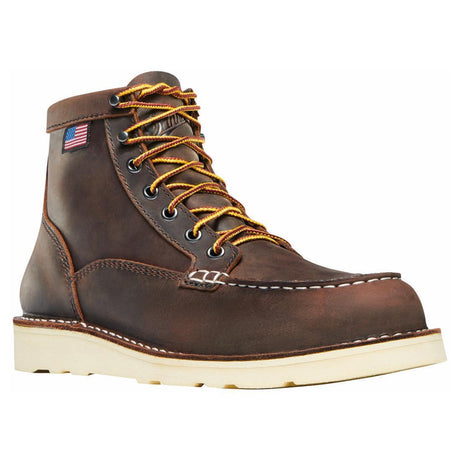 Danner Women's Bull Run Moc Toe 6" Brown Boot 15575 Side Image
