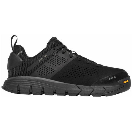 Danner Lead Time Women's 3" Nano Toe Work Shoe Black Profile View