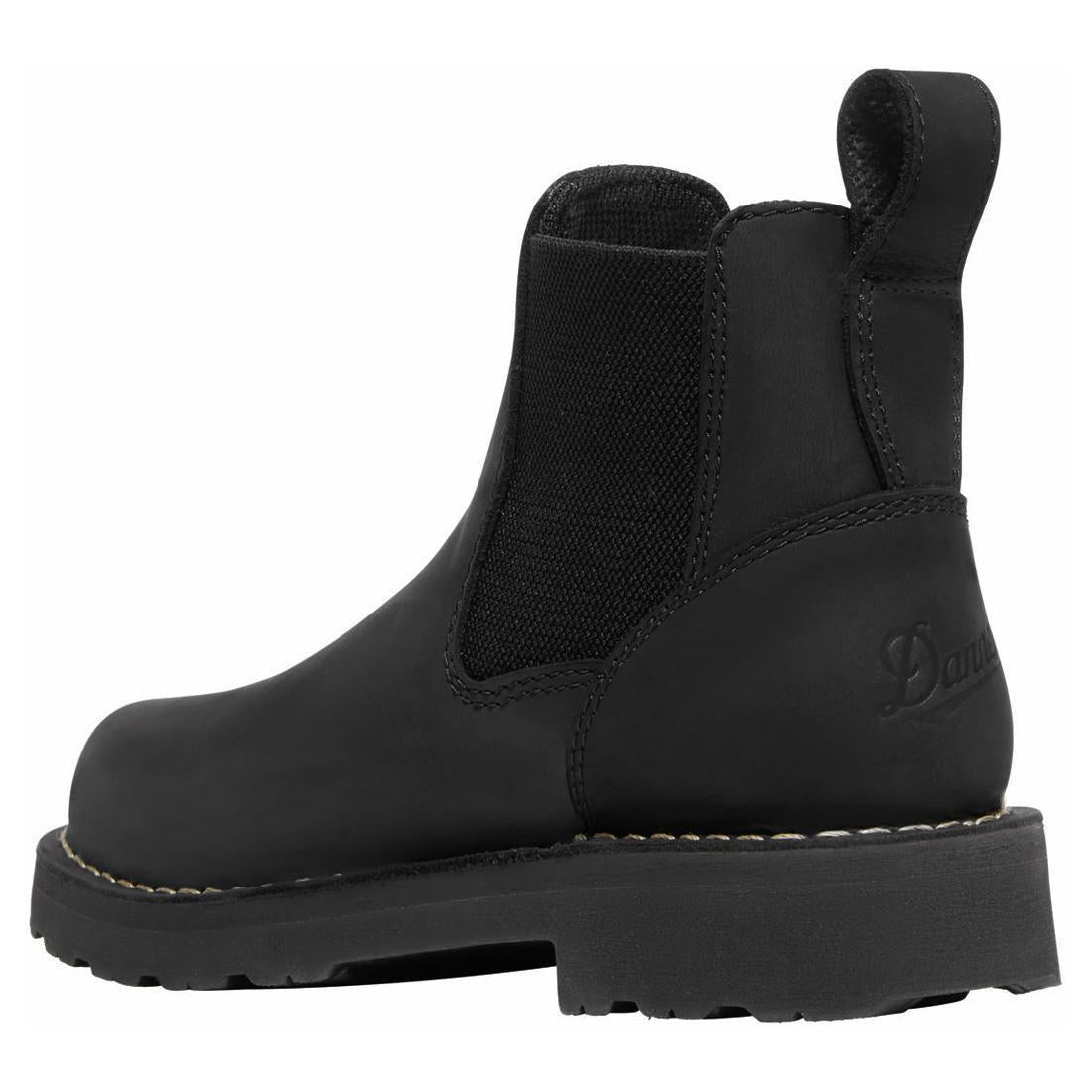 Danner Women's's Bull Run Chelsea 5" Black 15485 Back Image