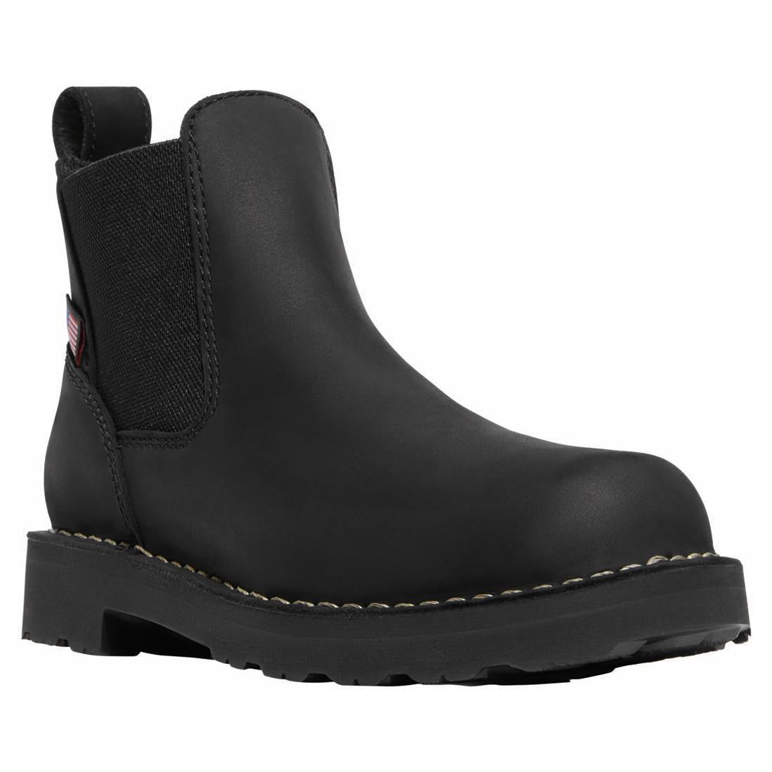 Danner Women's's Bull Run Chelsea 5" Black 15485 Side Image