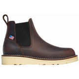 Danner Bull Run Chelsea Women’s 5" Soft Toe Work Boot Brown Profile View