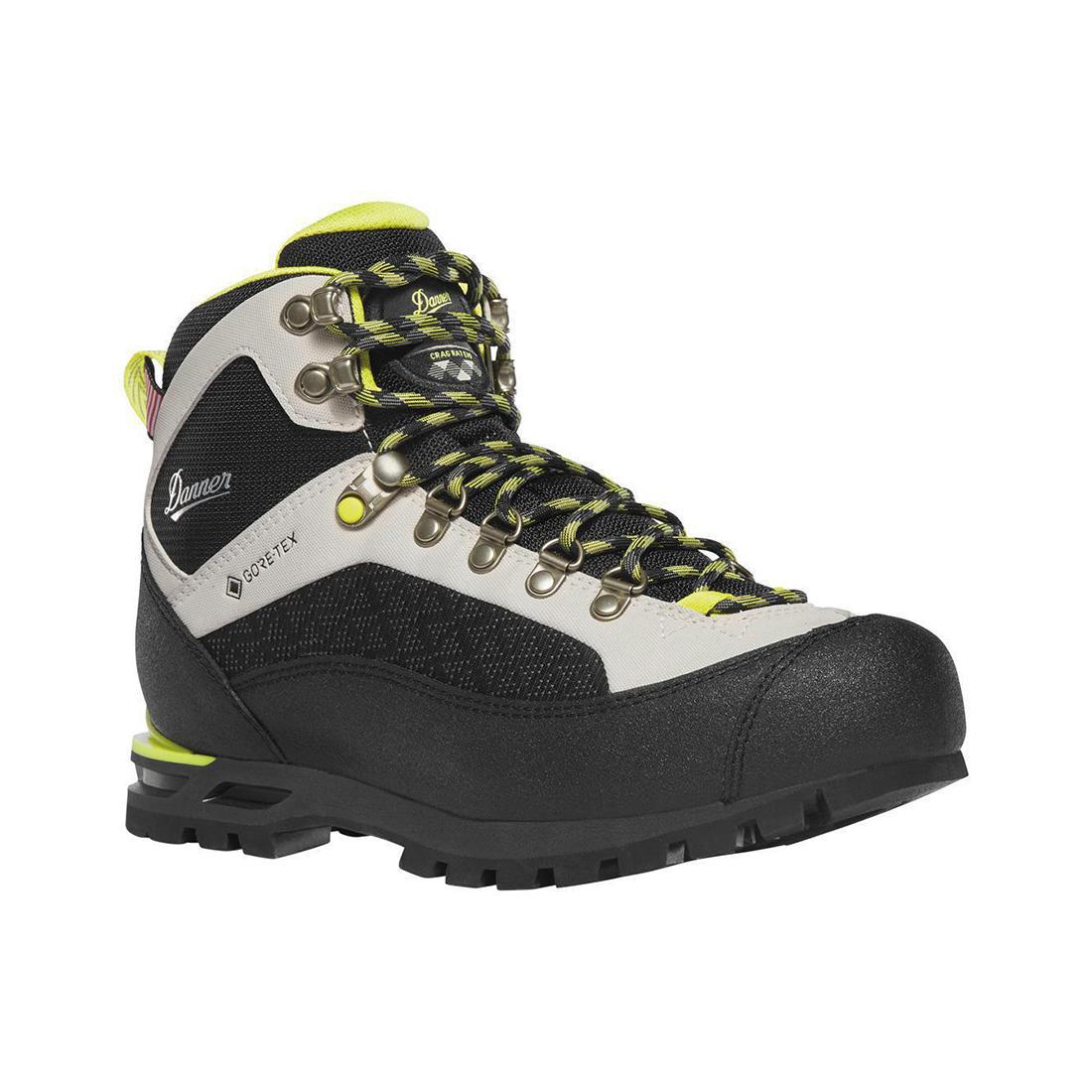 Danner Women's's Crag Rat EVO 4.5" Ice/Yellow Boot 65821 Side Image