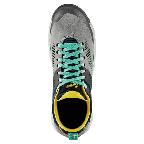 Danner Women's's Trail 2650 3" Gray/Blue/Spectra Yellow Shoe 61283 Front Image