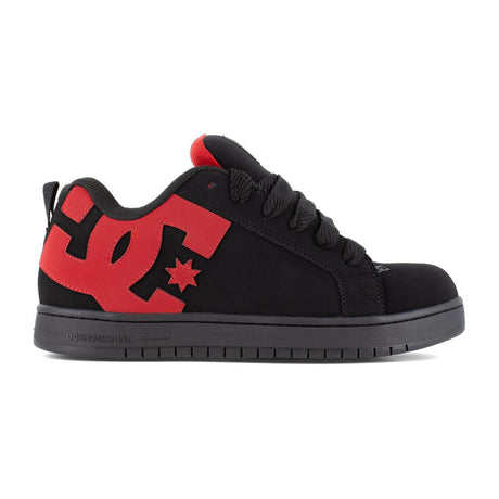 Dc Shoes Court Graffik Composite Toe Work Shoe – Black/Red DC60102 Profile Image