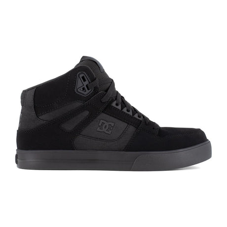 Dc Shoes Pure Work Composite Toe Mid‑Cut Boot – Black/Dark Gray DC60206 Profile Image