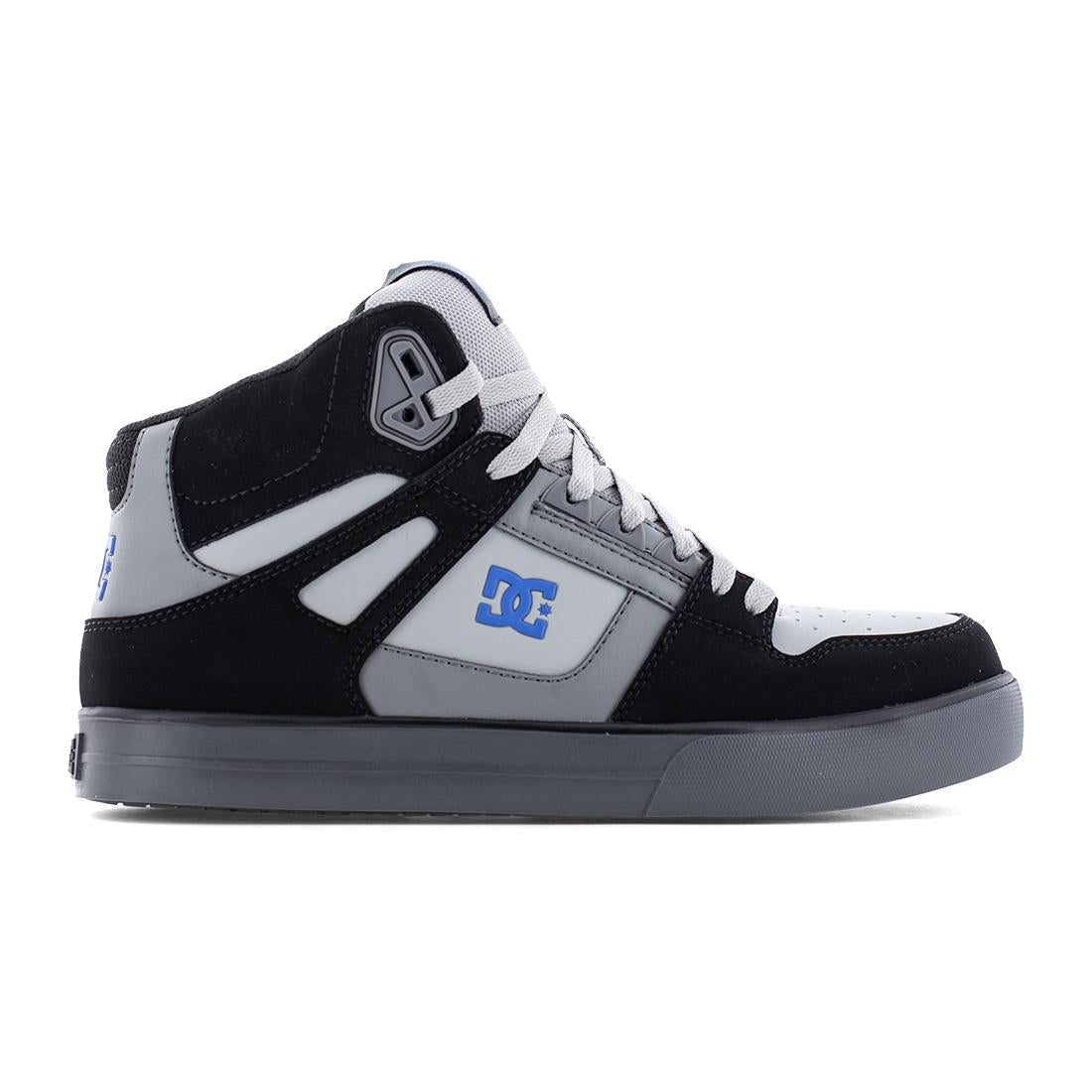 Dc Shoes Pure Work Composite Toe Mid‑Cut Boot – Black/Gray/Blue DC60205 Profile Image
