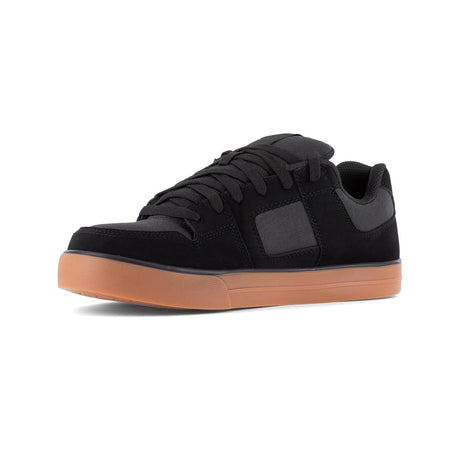 Dc Shoes Pure Work Composite Toe Mid‑Cut Boot – Black/Gum DC60202 Medial Image