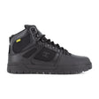 Dc Shoes Pure Work Composite Toe Waterproof Mid‑Cut Boot w/ Met Guard – Black DC60604 Profile Image