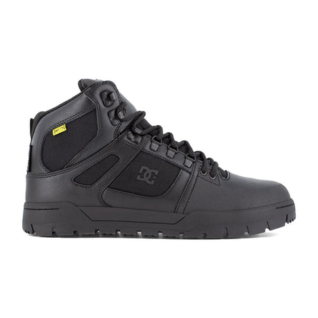 Dc Shoes Pure Work Composite Toe Waterproof Mid‑Cut Boot w/ Met Guard – Black DC60604 Profile Image