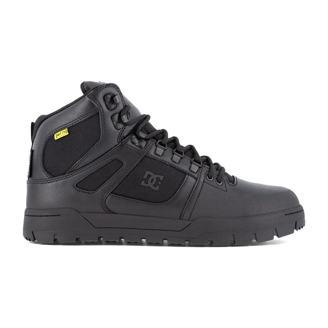 Dc Shoes Pure Work Composite Toe Waterproof Mid‑Cut Boot w/ Met Guard – Black DC60604 Profile Image