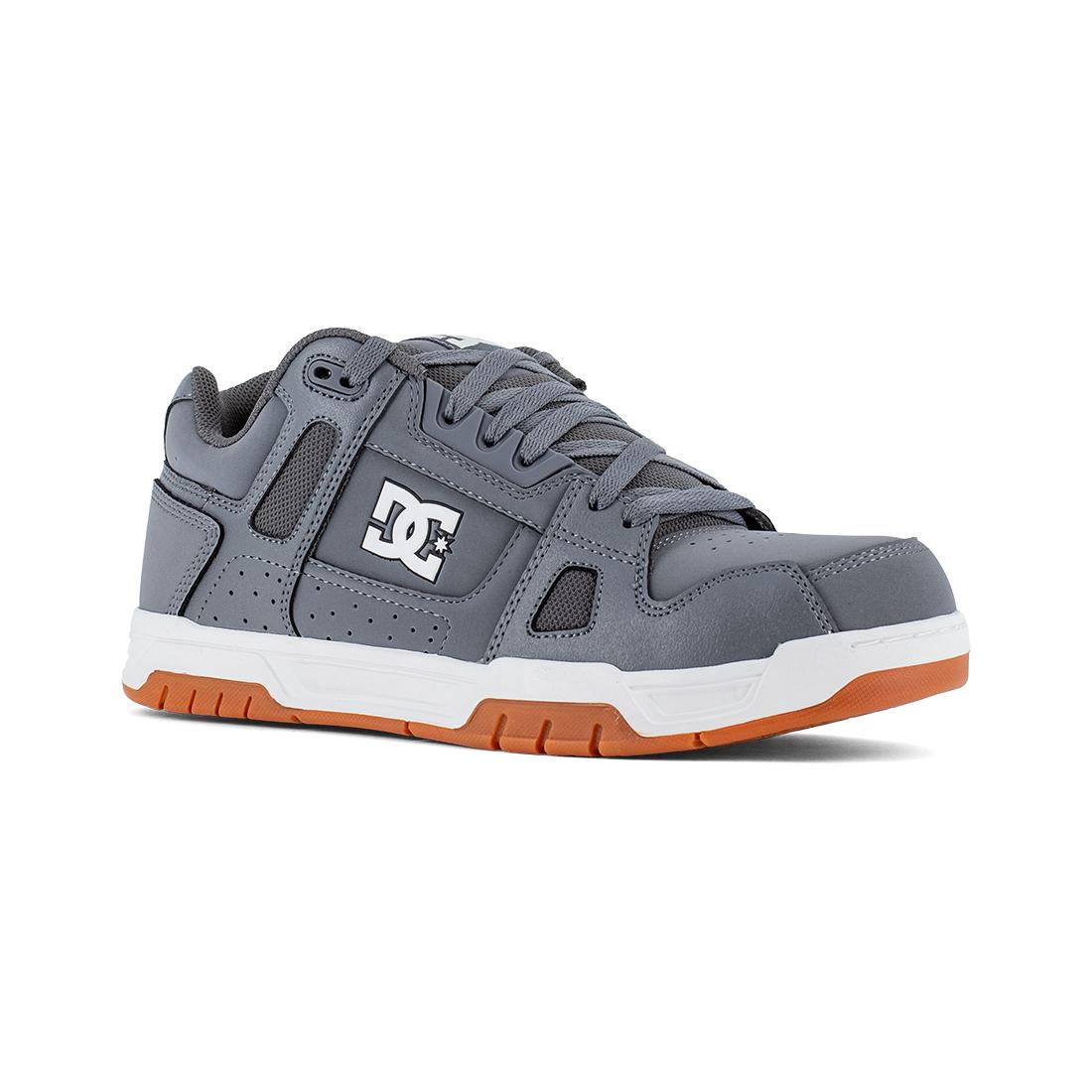 DC Stag Work Composite Toe Shoe Gray Gum DC60502 – Steel Toes