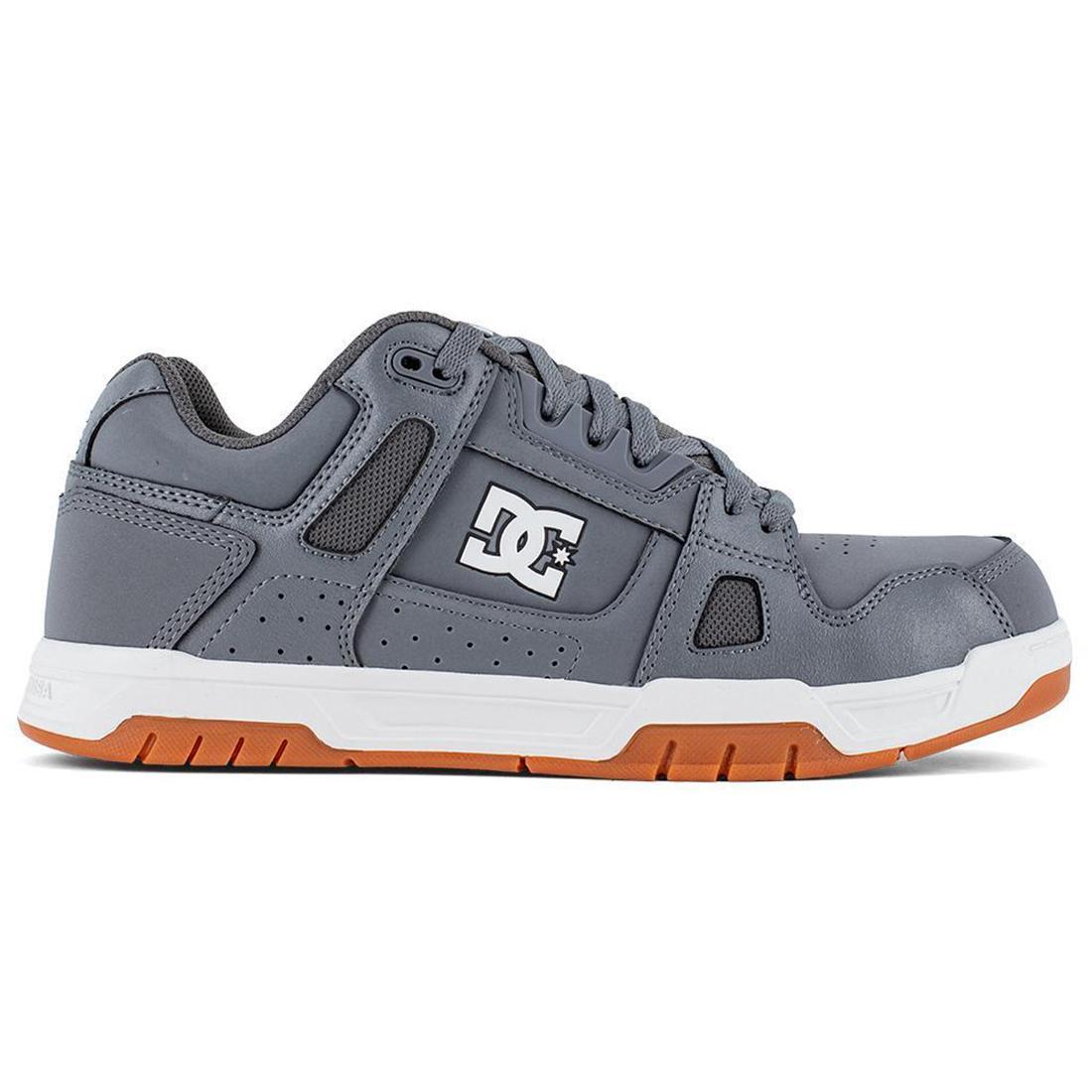 DC Stag Work Comp Toe Shoe - Gray/Gum – Steel Toes