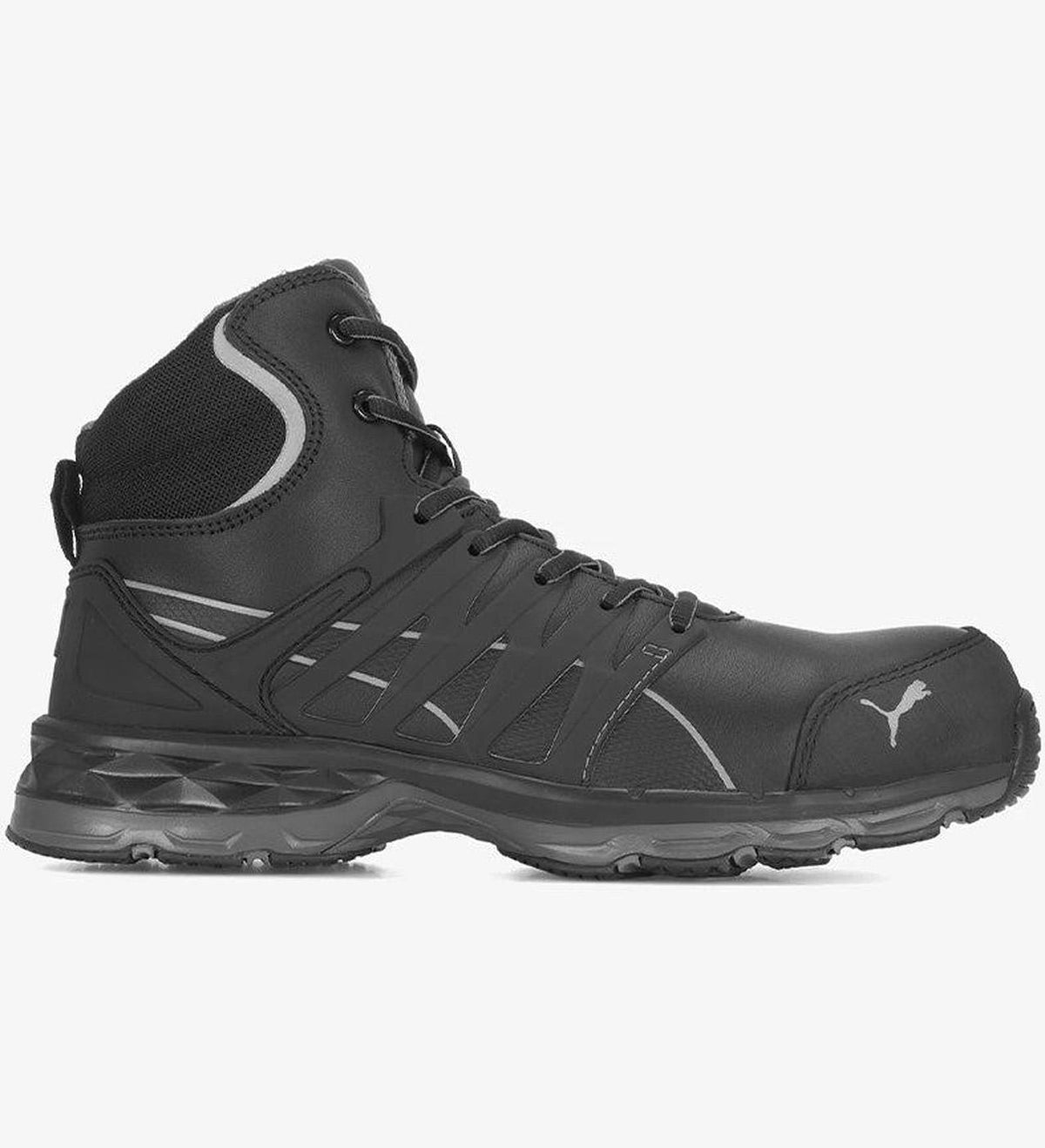 Puma Safety Velocity Composite Toe Mid Work Shoes – Black image view 6