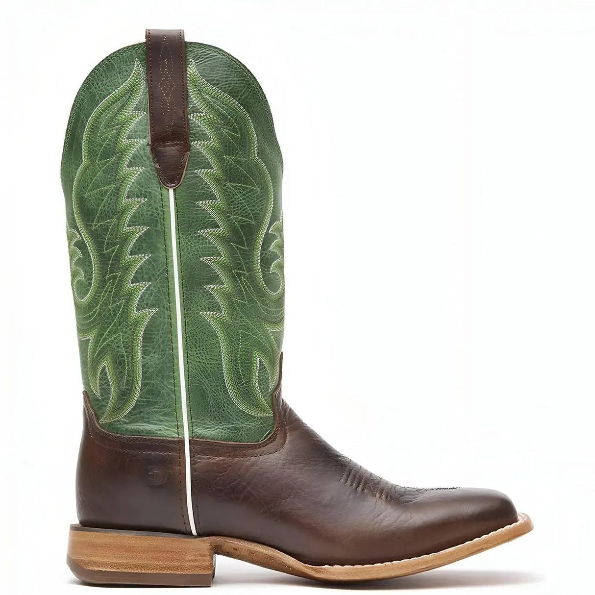 Durango Arena Pro Hickory and Shamrock Green Western Boot Medial
