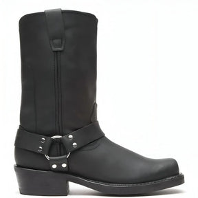 Durango Black Harness Boot Medial