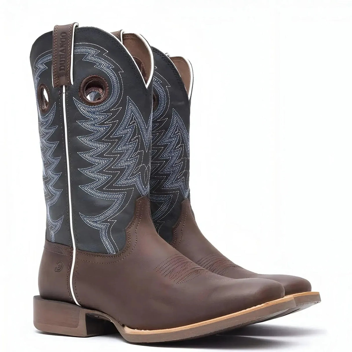 Durango Rebel Pro Denim Blue Western Boot Heel