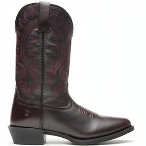 Durango Shyloh Burgundy Western Boot Medial