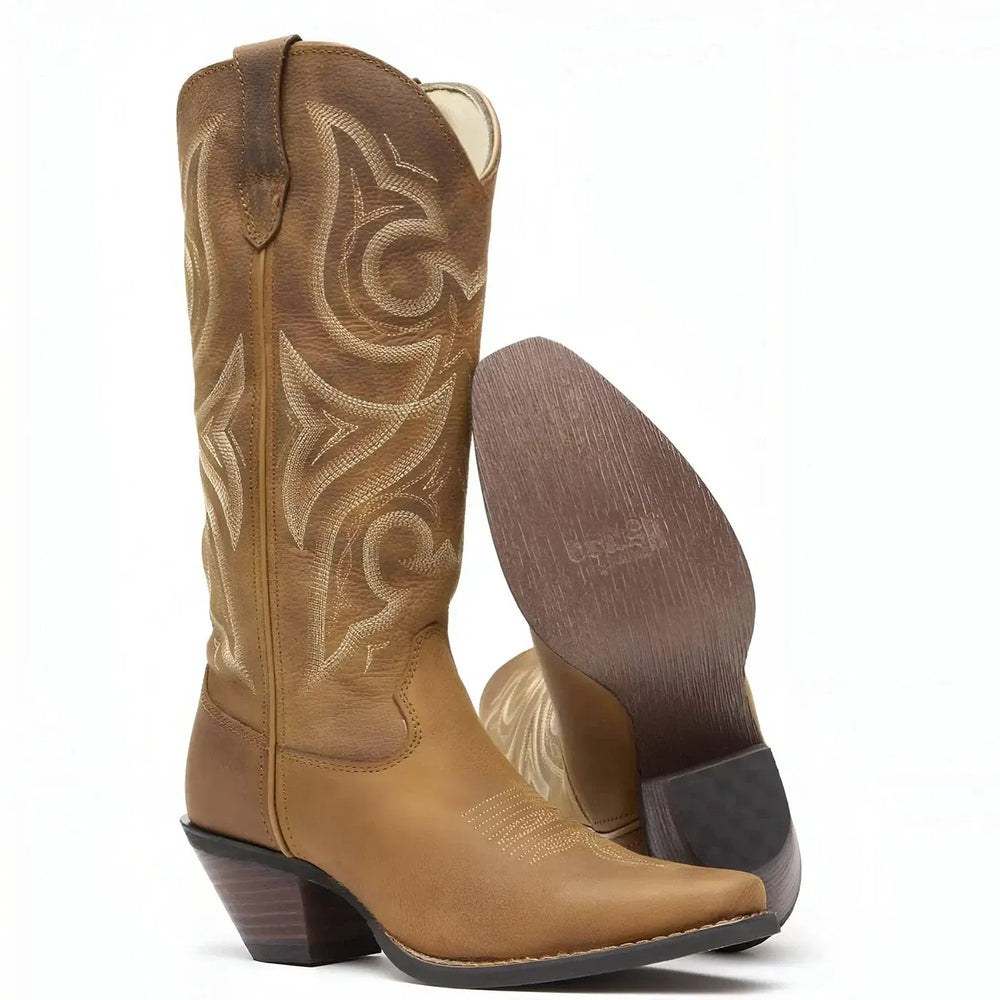 Durango Women’s Crush by Durango Tan Jealousy Western Boot Side