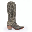 Durango Women’s Durango Crush Tall Western Boot Distressed Graphite Medial
