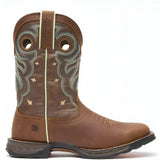 Durango Women’s Durango Maverick Steel Toe Waterproof Western Work Boot Rugged Tan Medial