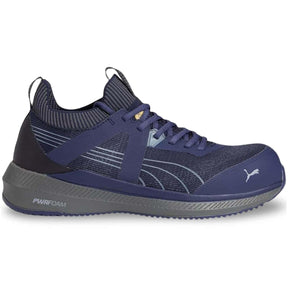 Puma Safety Turbo Navy Composite Toe Mid Work Shoes – Grey image view 6