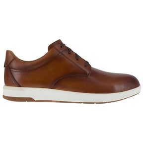 Florsheim Crossover Work Steel-Toe Oxford Work Shoe Cognac Profile View