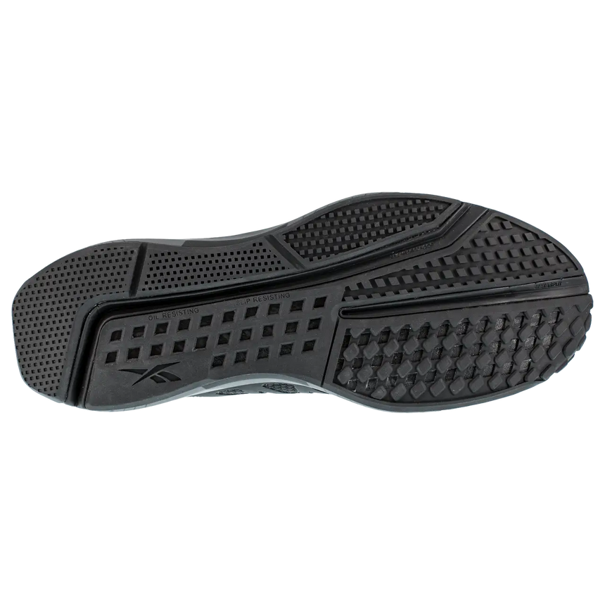Reebok Work Fusion Flexweave Work Composite Toe 10.5 Men s Black Shoe