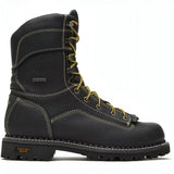 Georgia Boot AMP LT Logger Low Heel Waterproof Work Boot Black Cover