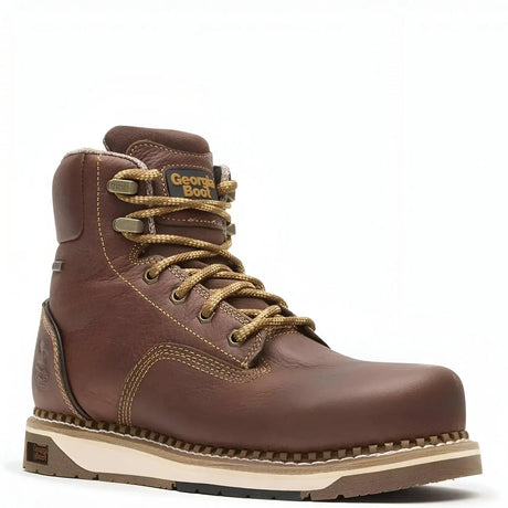 Georgia Boot AMP LT Wedge Steel Toe Waterproof Work Boot Side
