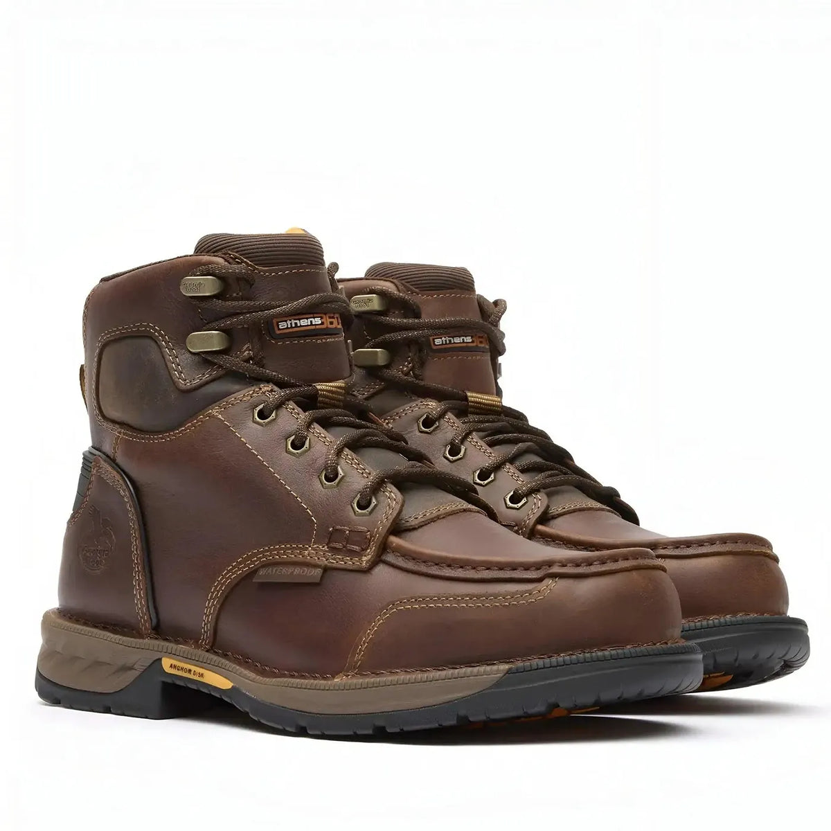 Georgia Boots Athen 360 Waterproof Workboot NWOT Georgia Boot Athens 360 Moc-Toe Chelsea Waterproof Nano  main image 2