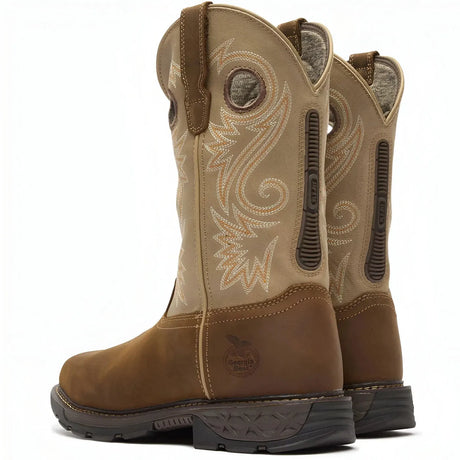 Georgia Boot Carbo-Tec FLX 11" Alloy Toe Pull On Work Boot Side