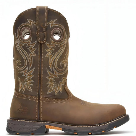 Georgia Boot Carbo-Tec FLX Alloy Toe Waterproof Pull-on Boot Crazy Horse Cover