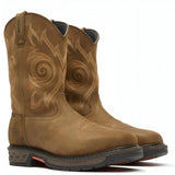 Georgia Boot Carbo-Tec LT Steel Toe Waterproof Pull On Work Boot Medial