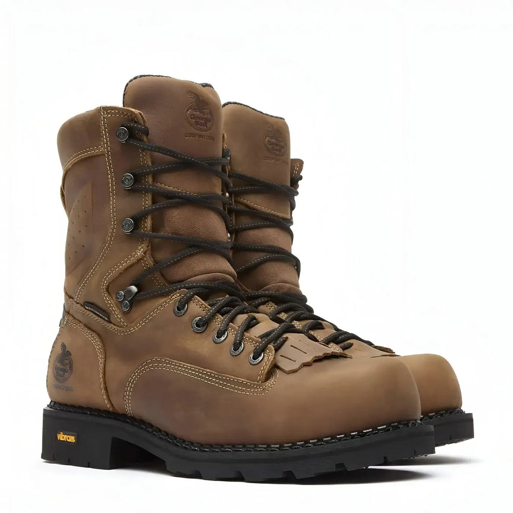 Georgia Boot Comfort Core Composite Toe Waterproof Logger Work Boot Medial