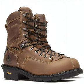 Georgia Boot Comfort Core Logger Composite Toe Waterproof Work Boot Medial