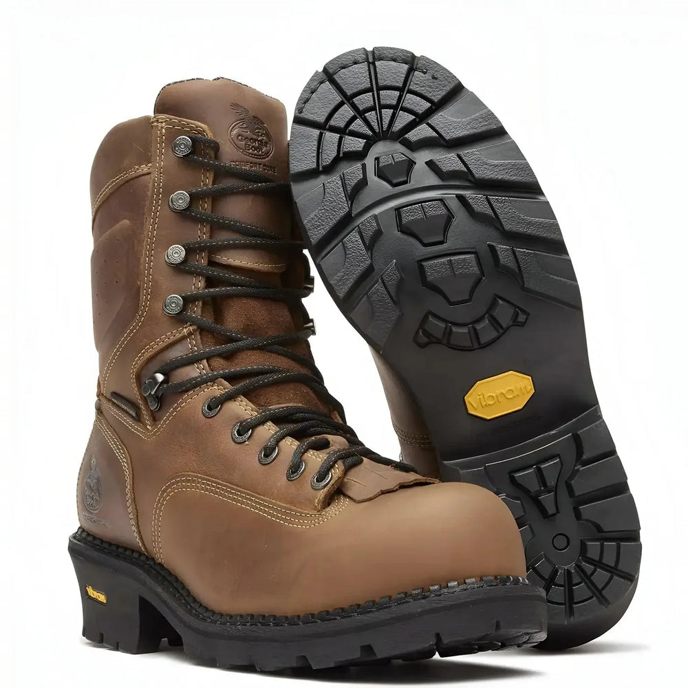 Georgia Boot Comfort Core Logger Composite Toe Waterproof Work Boot Sole