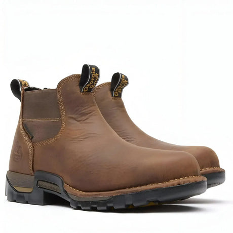 Georgia Boot Eagle One Waterproof Chelsea Work Boot Medial