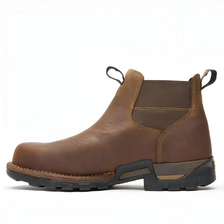 Georgia Boot Eagle One Steel Toe Waterproof Chelsea Work Boot Side