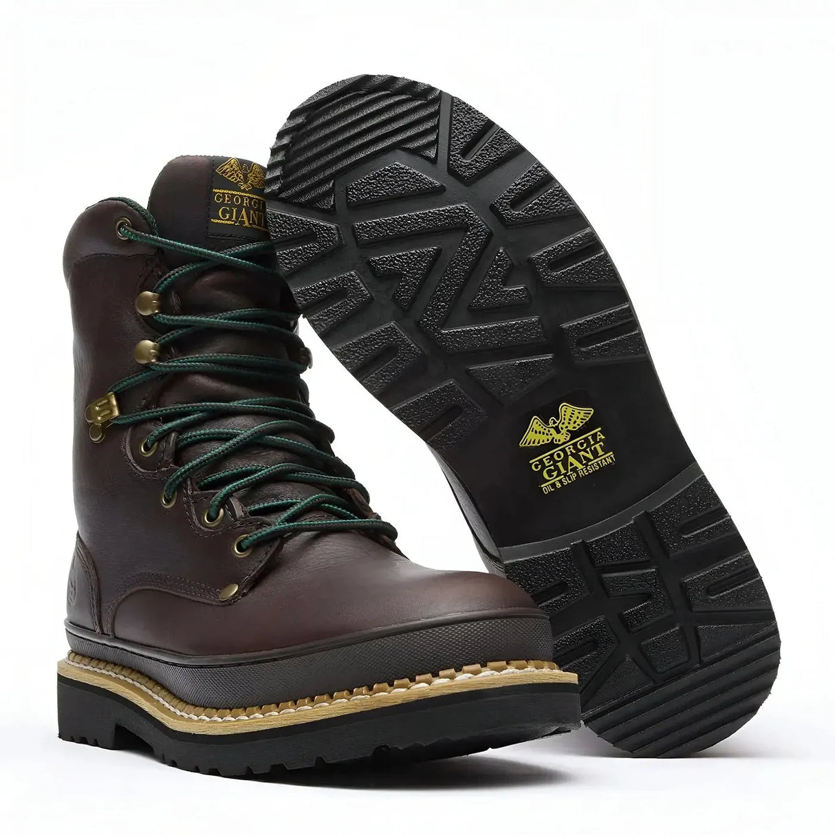 Georgia Boot Georgia Giant 8" Steel Toe Work Boots Sole