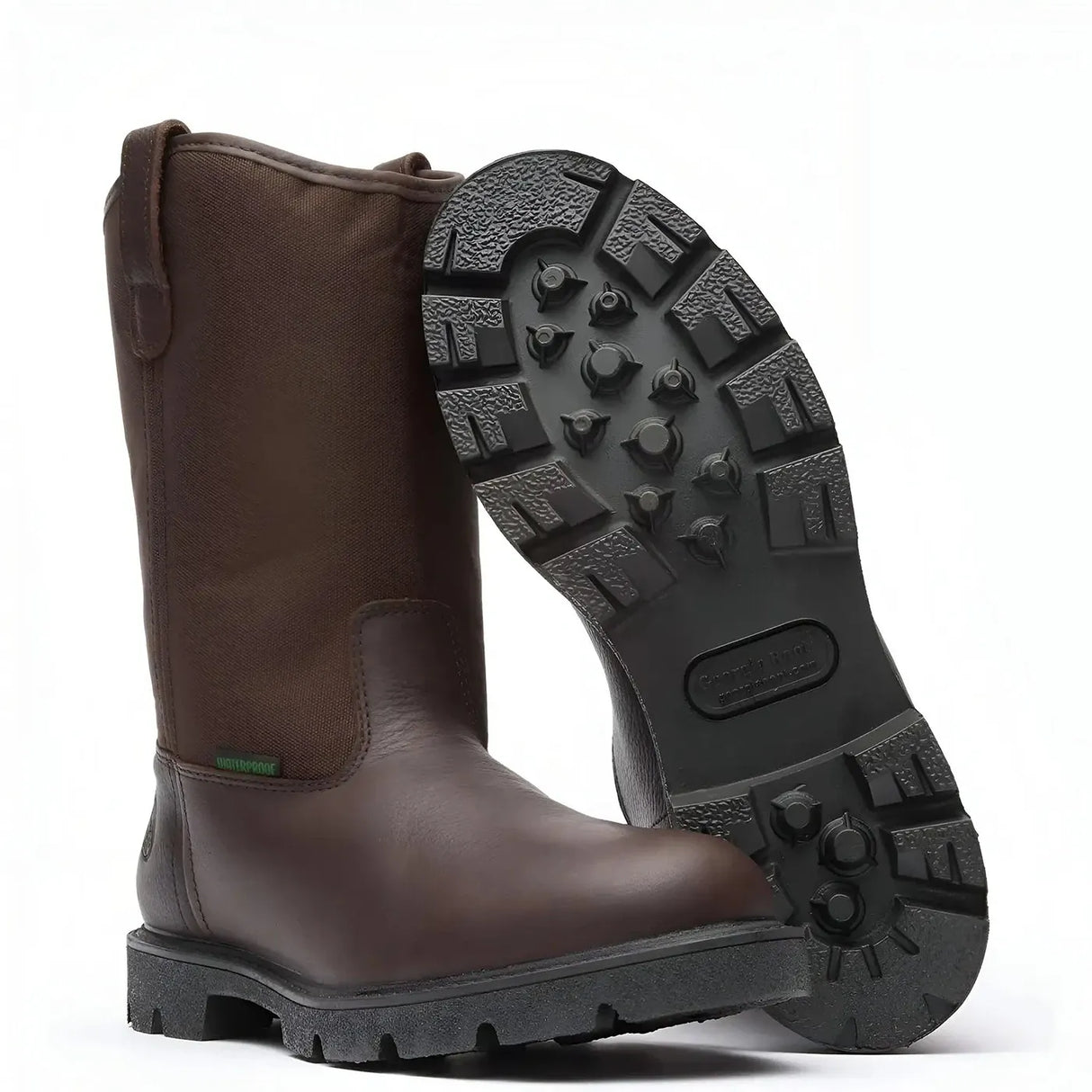 Georgia Boot Homeland Waterproof Wellington Work Boot Sole