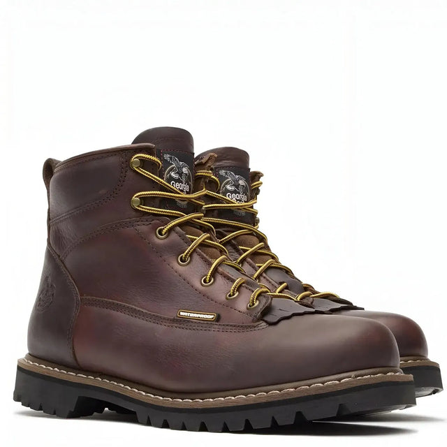 Georgia Boot Waterproof Lace-To-Toe Work Boot Medial