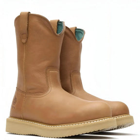 Georgia Boot Wedge Steel Toe Pull On Work Boot Medial