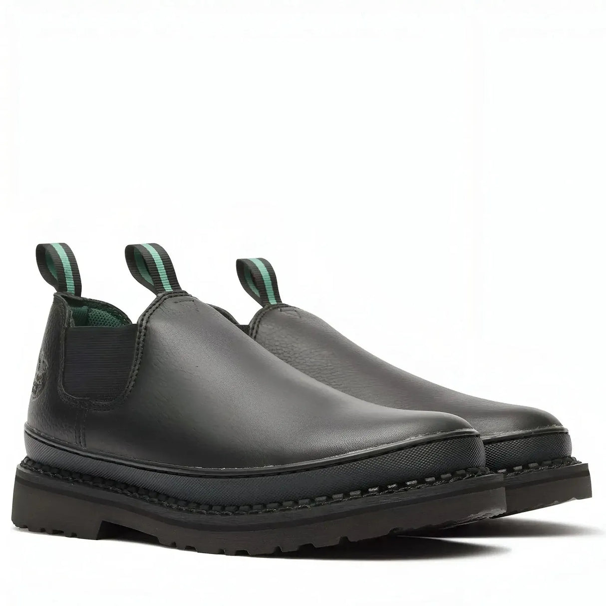 Georgia Boot Georgia Giant Romeo Work Shoe Black Medial