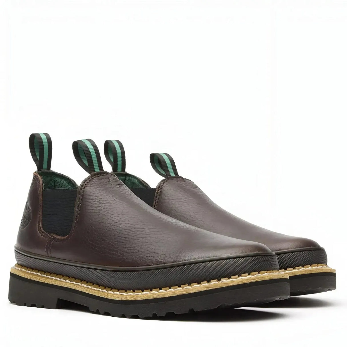 Georgia Boot Georgia Giant Romeo Work Shoe Brown Medial