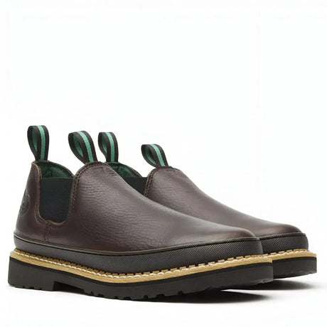 Georgia Boot Georgia Giant Romeo Work Shoe Brown Medial